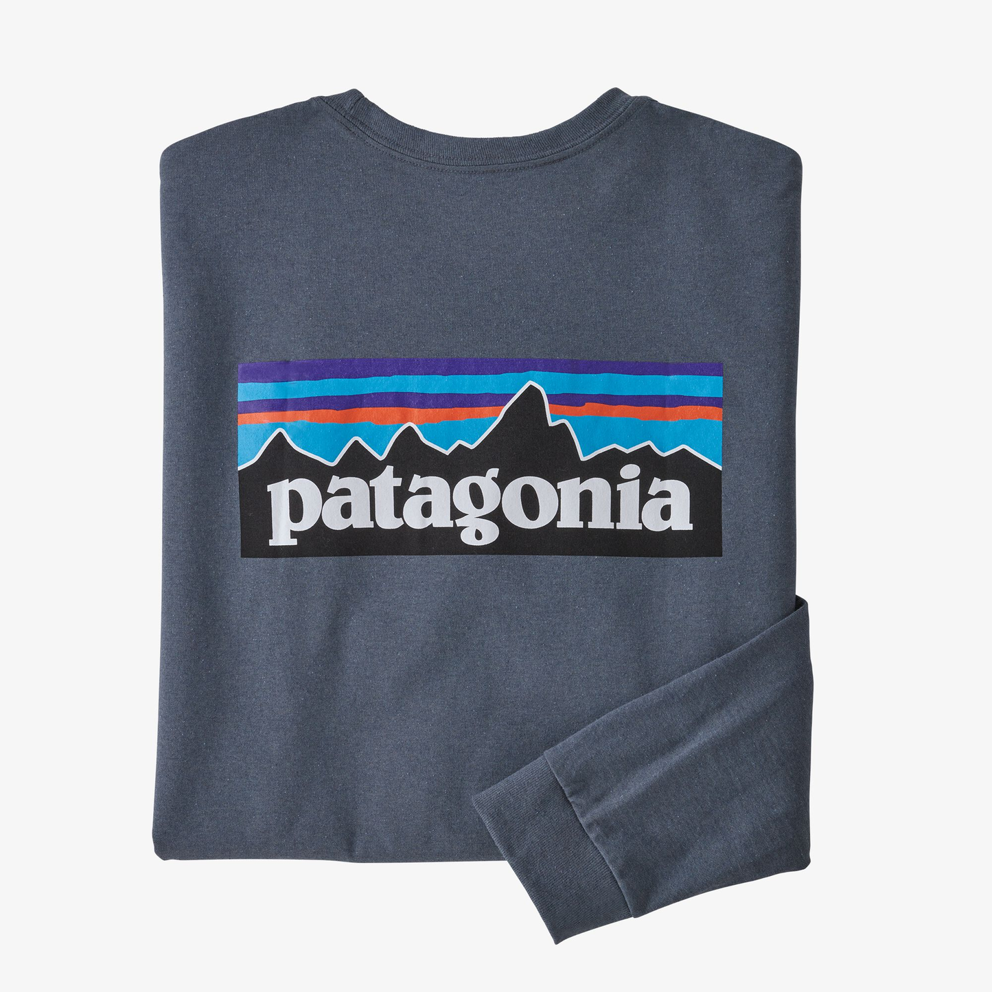 Patagonia Men's Long-Sleeved P-6 Logo Responsibili-Tee