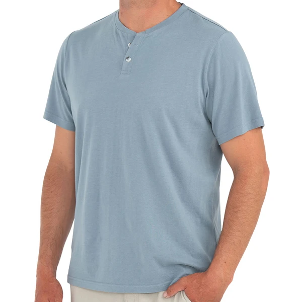 Free Fly Men's Heritage Short Sleeve Henley