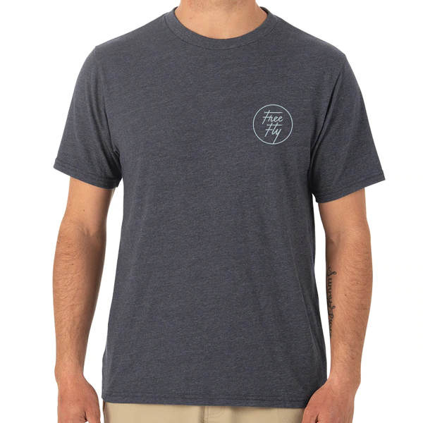 Free Fly Script Icon Tee