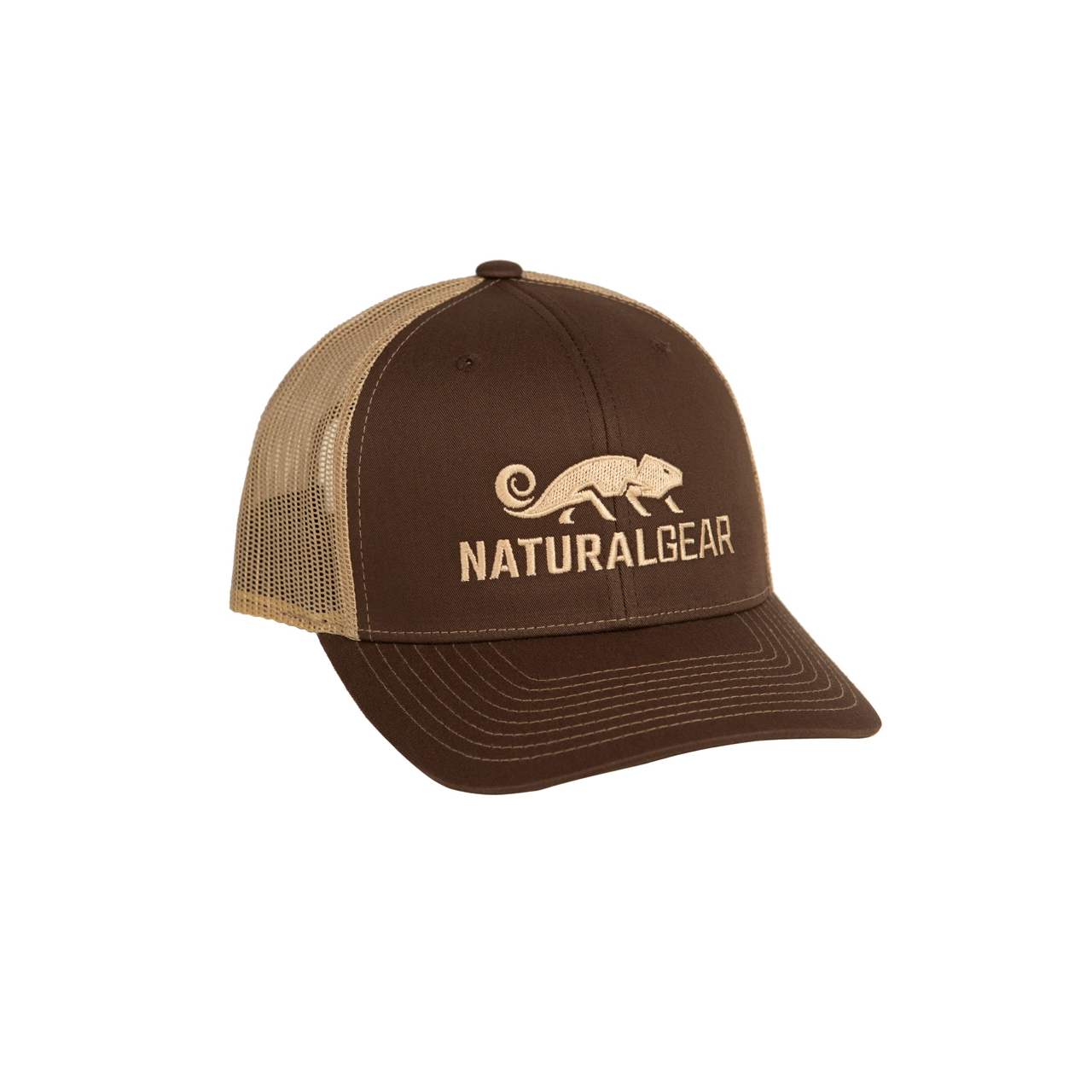 Natural Gear Logo Richardson Trucker Cap