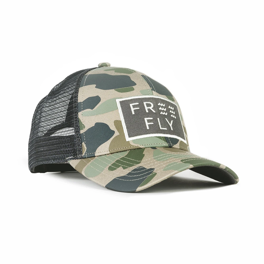 Free Fly Wave Snapback Camo