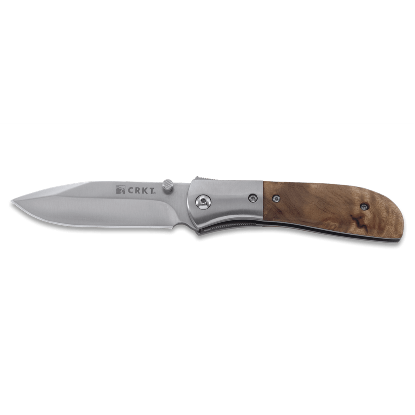 CRKT M4-02W Burled Wood Folding Knife