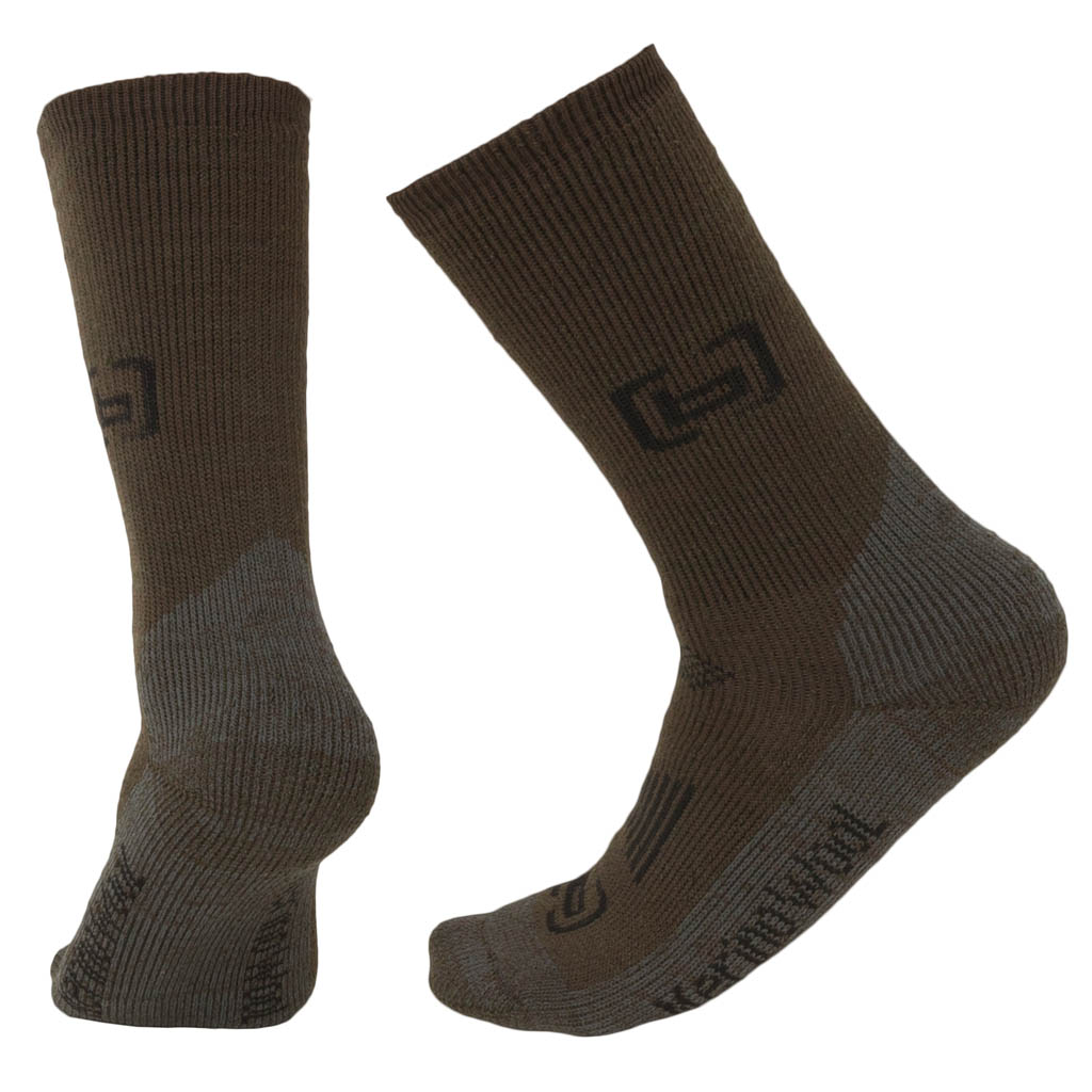 Banded Base Heavyweight Merino Wool Calf Sock