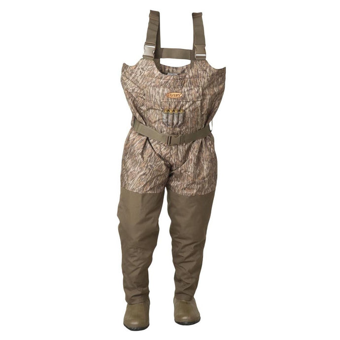 Avery Breathable Insulated WC Waders Stout in Bottomland