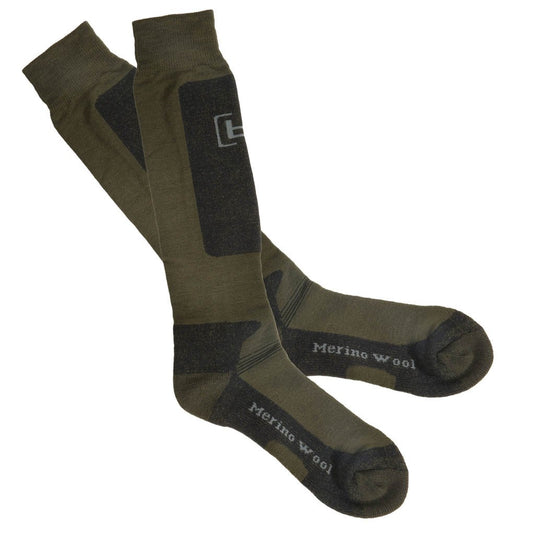 Banded Base Midweight Merino Wool Knee Length Sock Socks- Fort Thompson