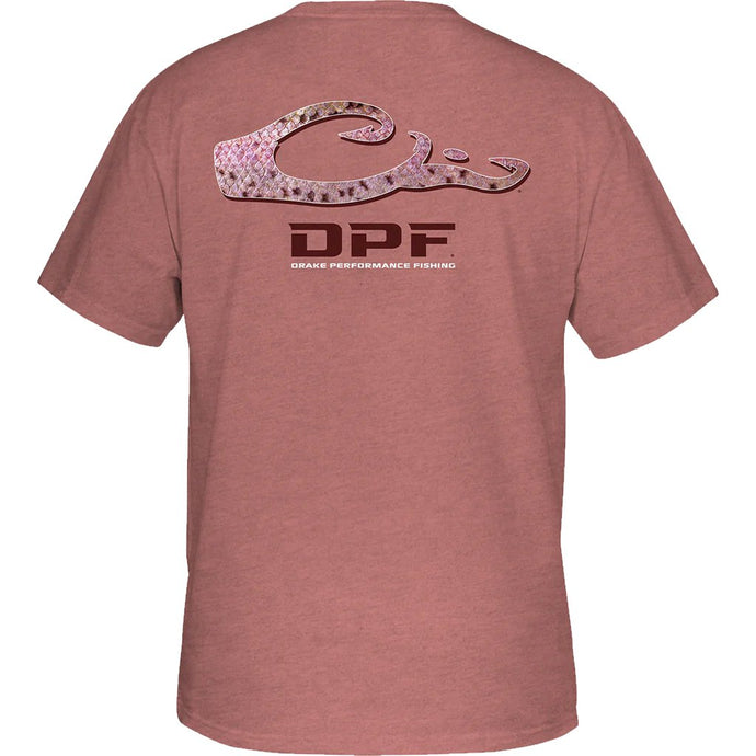 Drake Trout Scales T-Shirt Mens T-Shirts- Fort Thompson