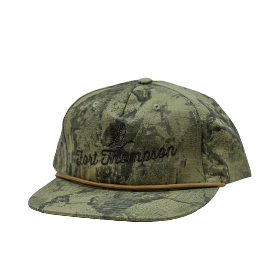 Fort Thompson Embroidered Rope Style Hat FT Mens Hats- Fort Thompson