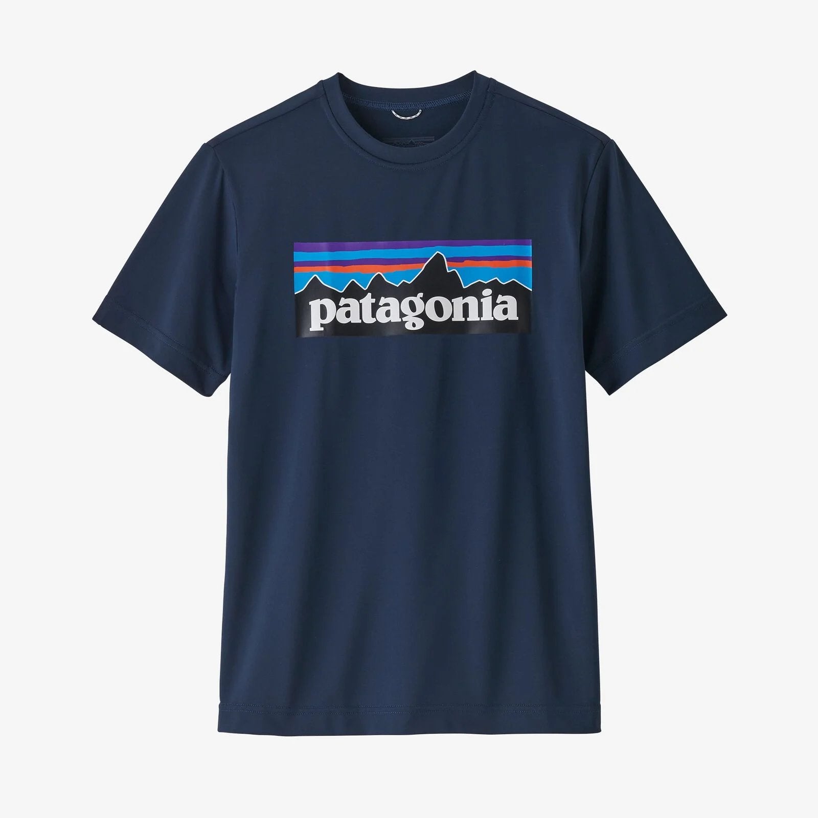 Patagonia Boys Capilene Cool Daily P 6 Logo T Shirt Fort Thompson