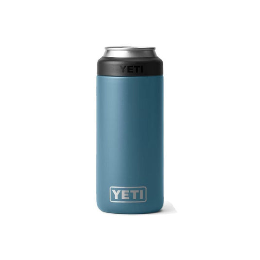 YETI Rambler Colster Slim Drink Insulator in the color Nordic Blue