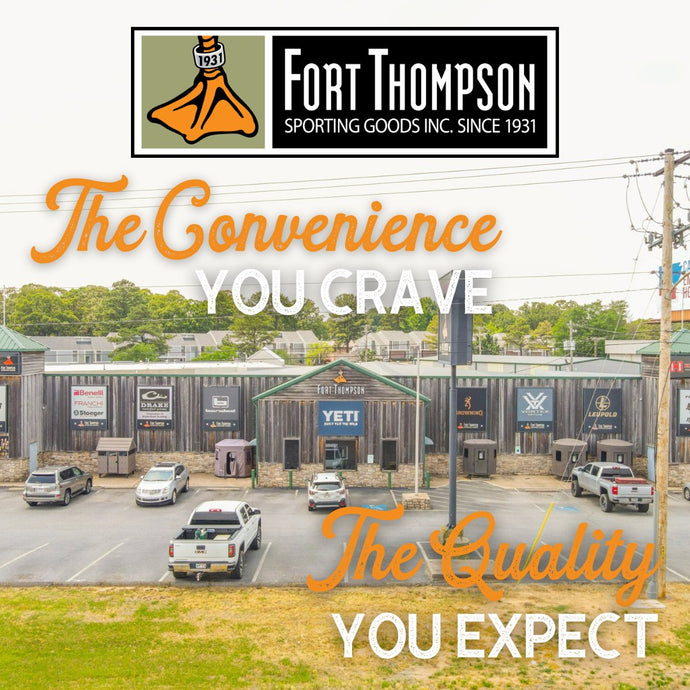The Convenience You Crave, the Quality You Expect: Fort Thompson Sporting Goods