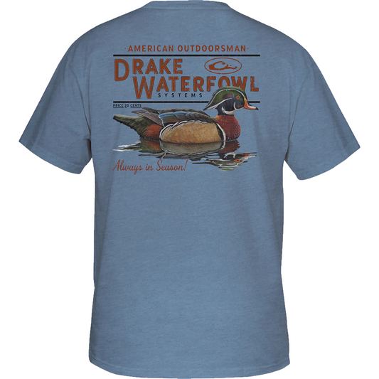 Drake Youth Wood Duck T-Shirt