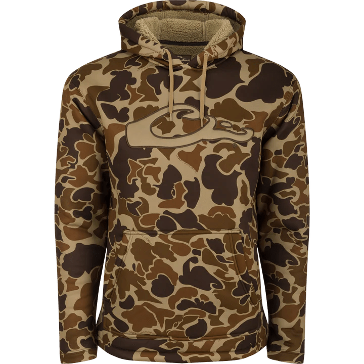 Drake LST Silencer Hoodie Green Timber