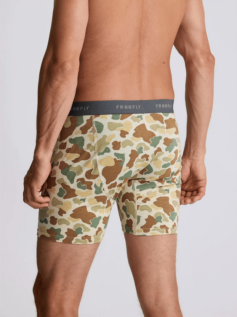 Load image into Gallery viewer, Free Fly Men’s Bamboo Motion Boxer Brief - Fort Thompson
