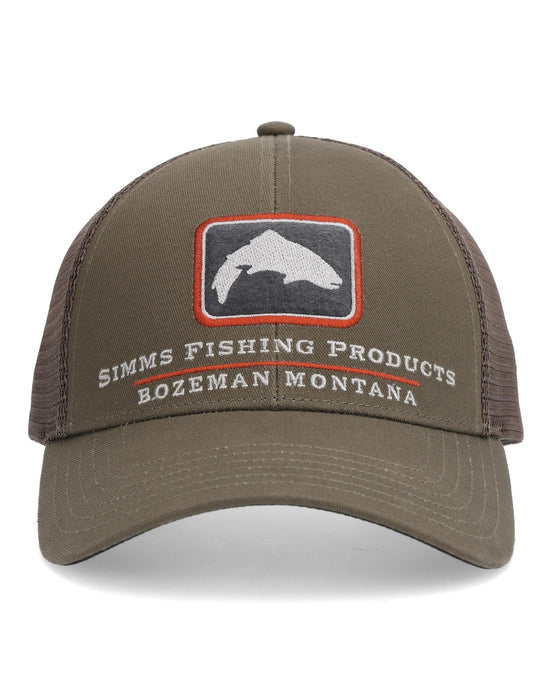 Simms Trout Icon Trucker Hat Mens Hats- Fort Thompson
