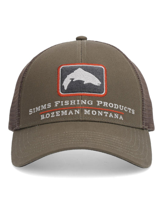 Simms Trout Icon Trucker Hat Mens Hats- Fort Thompson