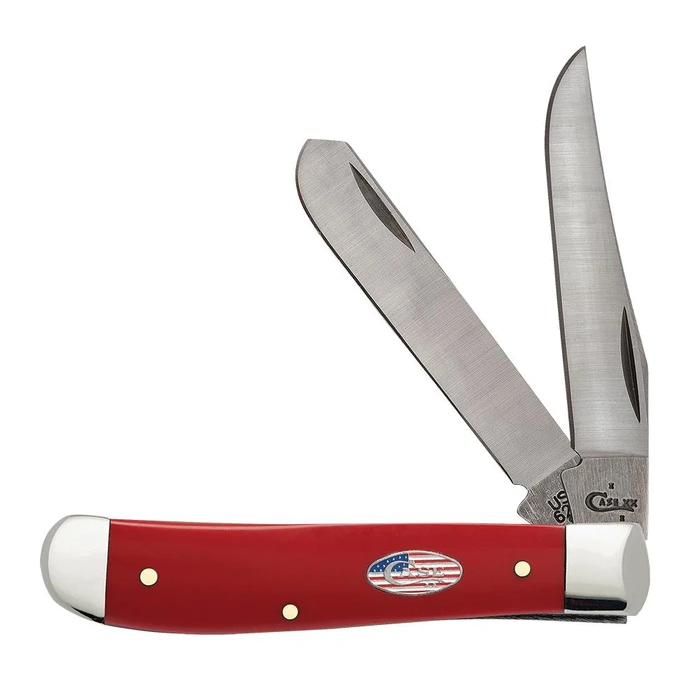 Case Red Synthetic American Workman Mini Trapper 13453 Knife
