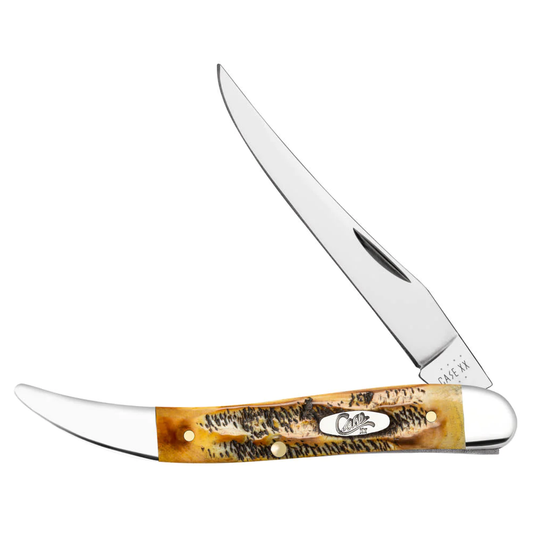Case 6.5 BoneStag Medium Texas Toothpick Knife 65328