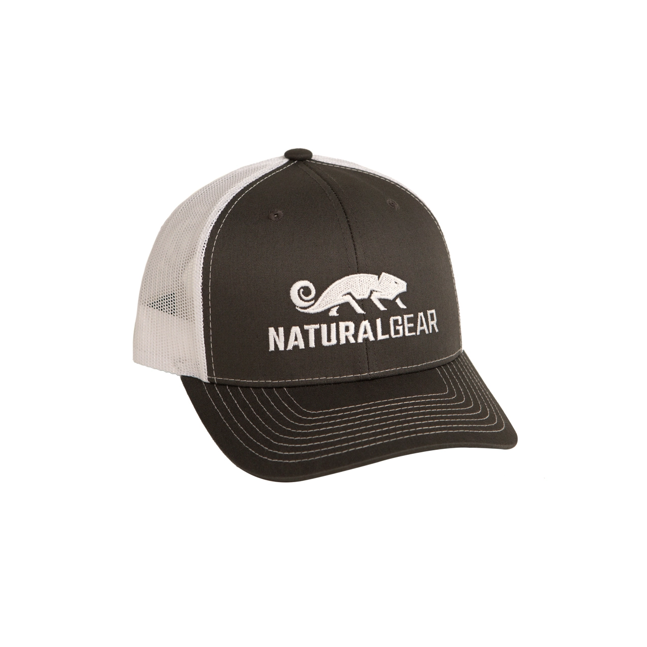 Natural Gear Logo Richardson Trucker Cap
