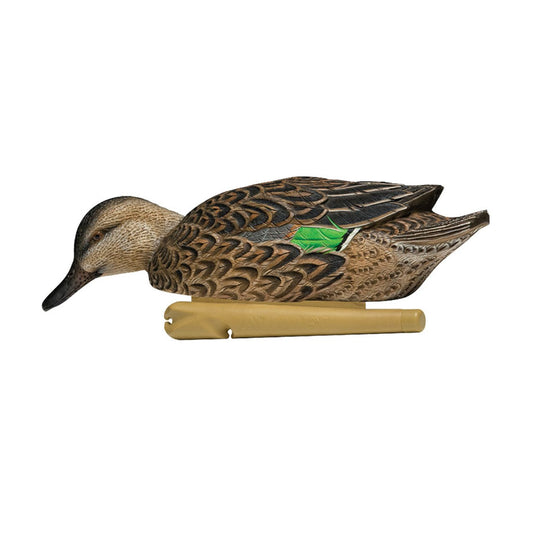 Avian X Topflight Green-Winged Teal Duck Decoy 6 Pack Duck Decoys- Fort Thompson
