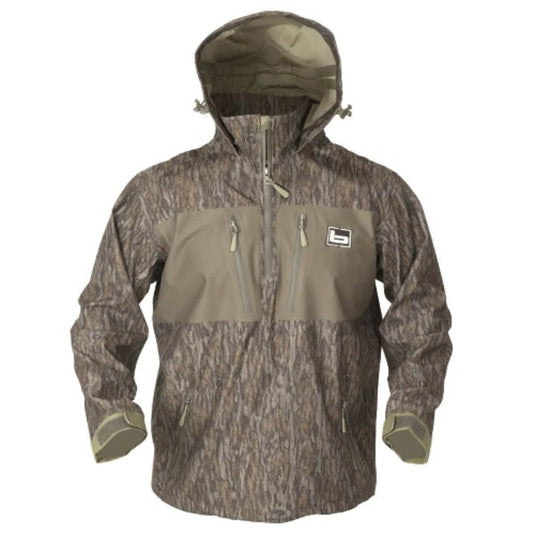 Banded 1/4 Zip Waterproof Hooded Pullover Jacket Mens Jackets- Fort Thompson