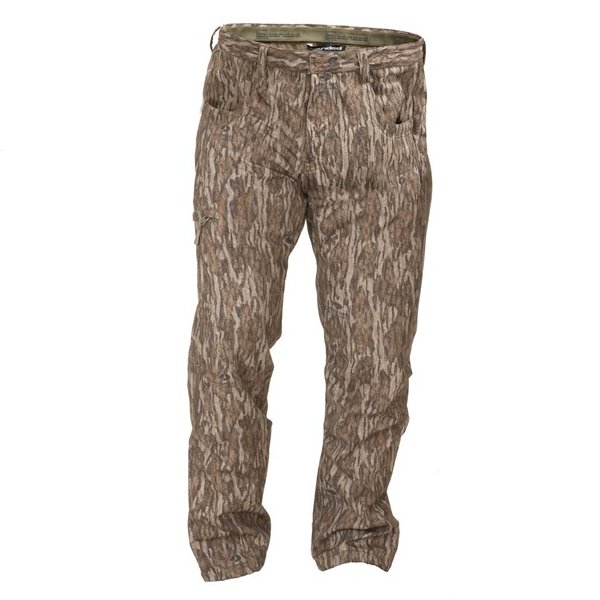 Load image into Gallery viewer, Front of Banded Soft Shell Wader Pant in the color Bottomland.
