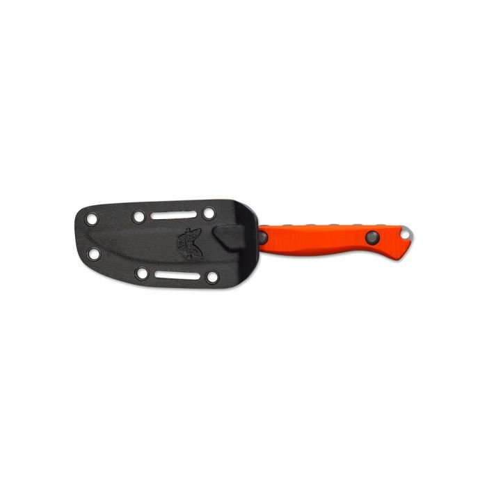 Load image into Gallery viewer, Benchmade Flyway Knife 15700 with the sheath on the blade
