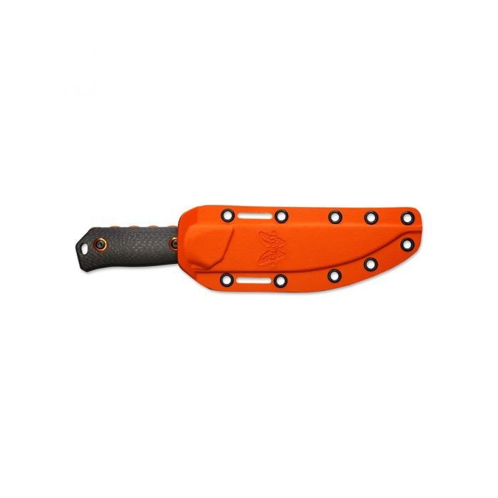 Load image into Gallery viewer, Benchmade Raghorn Knife 15600OR Knives with sheath facing right

