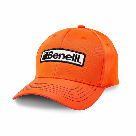 Benelli Logo Blaze Orange Hat Mens Hats- Fort Thompson