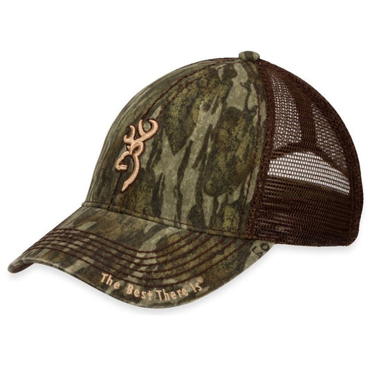 Browning Bozeman Brown Cap Mens Hats- Fort Thompson