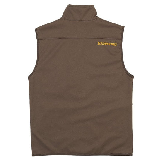 Browning Soft Shell Vest Mens Vests- Fort Thompson