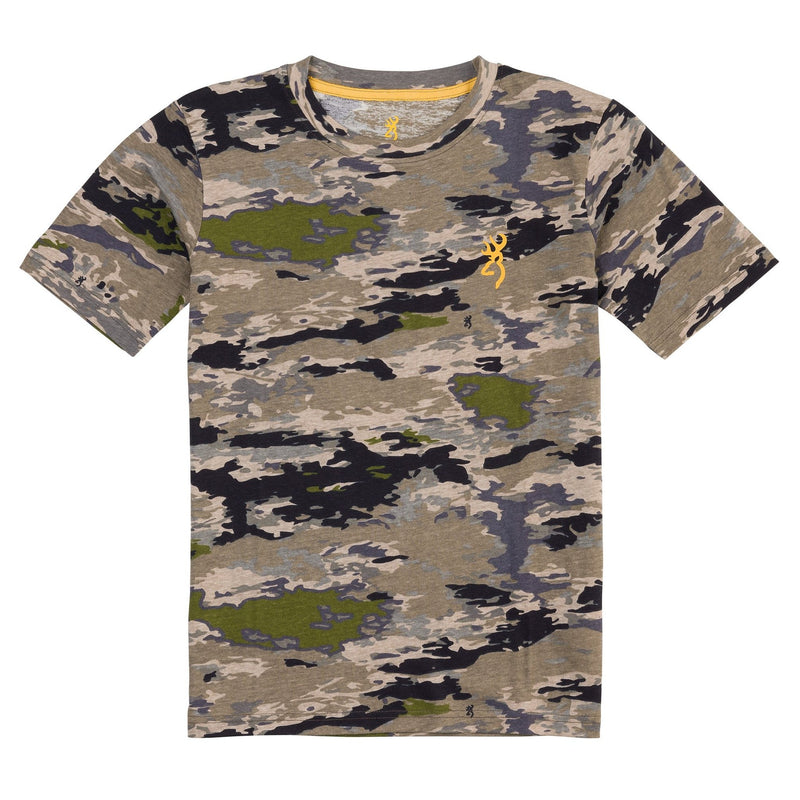 Load image into Gallery viewer, Browning Wasatch Youth Short Sleeve Shirt Youth T-Shirts- Fort Thompson
