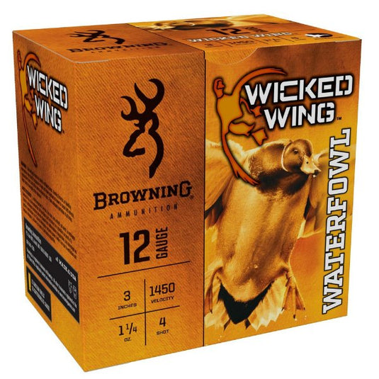 Browning Wicked Wing 12 Gauge Shells 3IN 1.25OZ