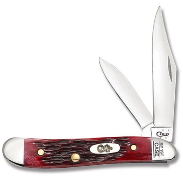 Case 03693 My First Case Knife Peanut Old Red Knives- Fort Thompson
