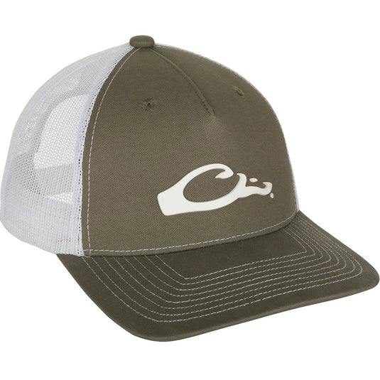 Drake 5-Panel Slick Logo Cap Mens Hats- Fort Thompson