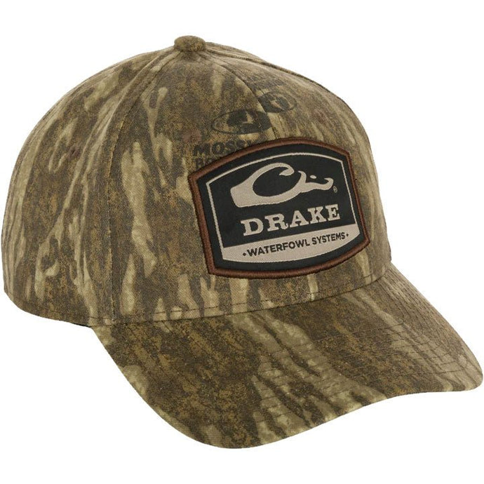 Drake 6-Panel Badge Cap Mens Hats- Fort Thompson