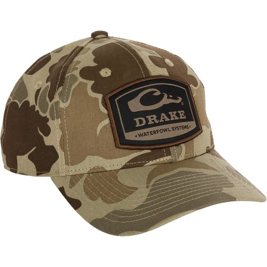 Drake 6-Panel Badge Cap Mens Hats- Fort Thompson