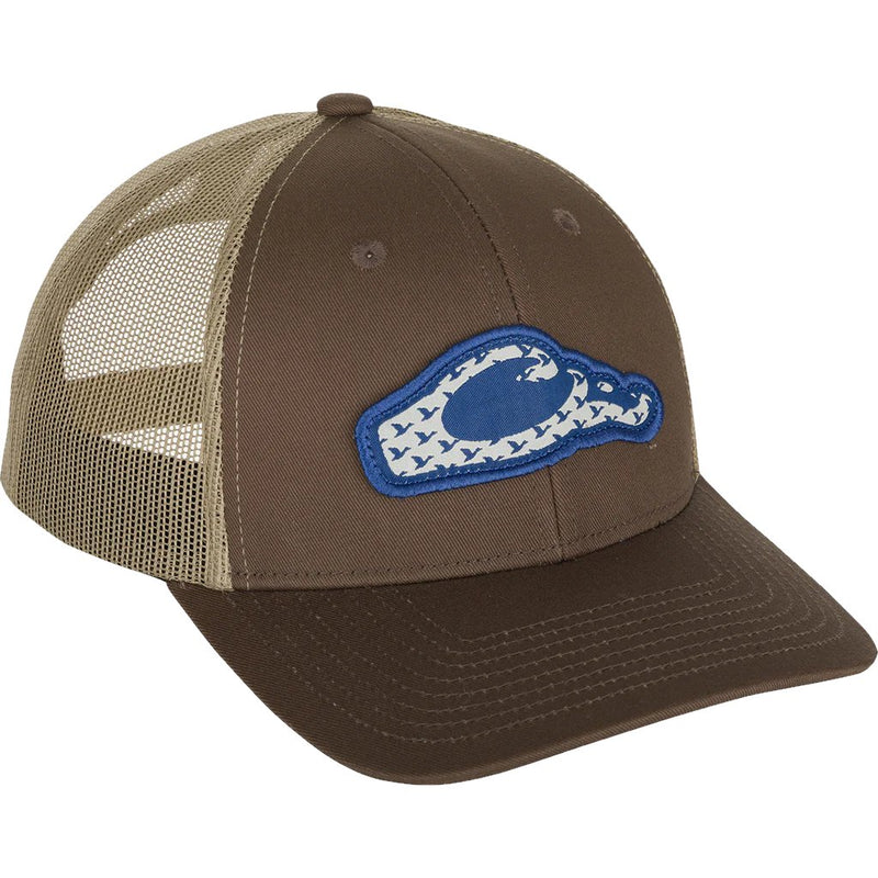 Load image into Gallery viewer, Drake 6-Panel Migrator Logo Cap Mens Hats- Fort Thompson
