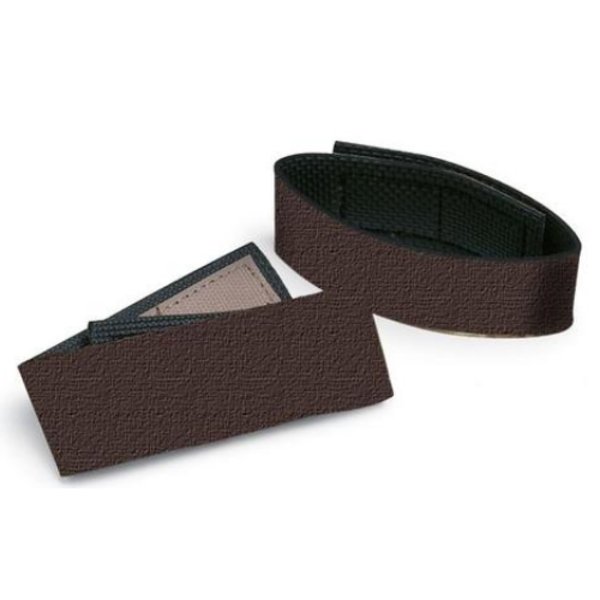 Drake Ankle Garters in the color Brown.
