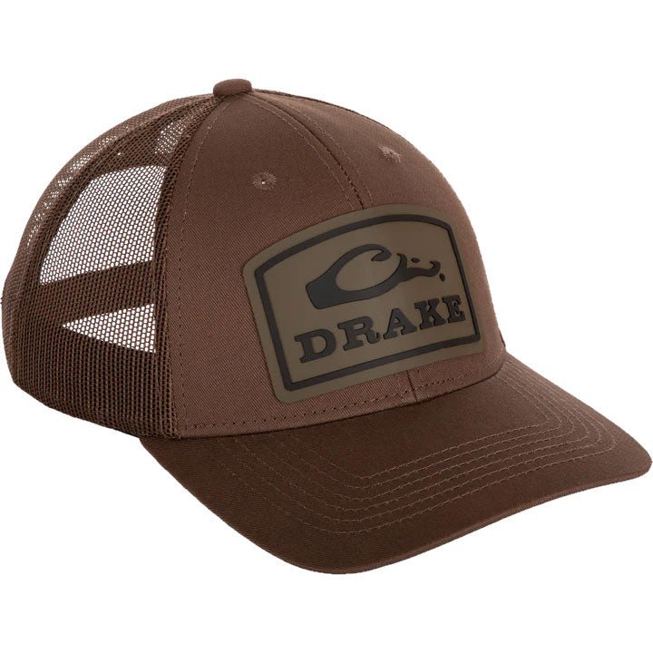 Load image into Gallery viewer, Drake Badge Logo Mesh Cap Mens Hats- Fort Thompson
