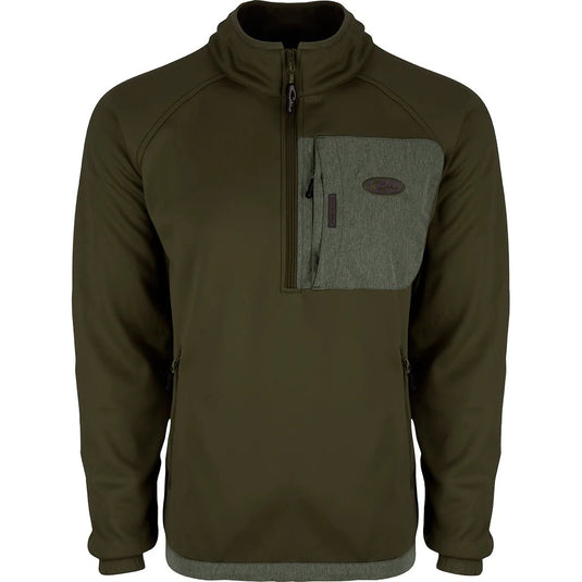 Drake Endurance 1/4 Zip Pullover Jacket Mens Jackets- Fort Thompson
