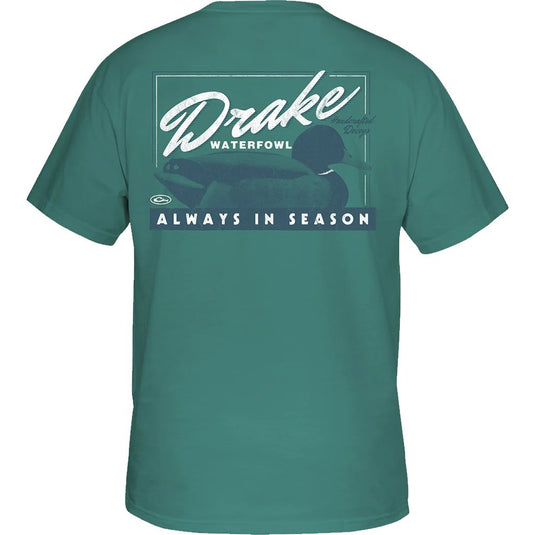 Drake Handcrafted Decoy Short Sleeve T-Shirt Mens T-Shirts- Fort Thompson