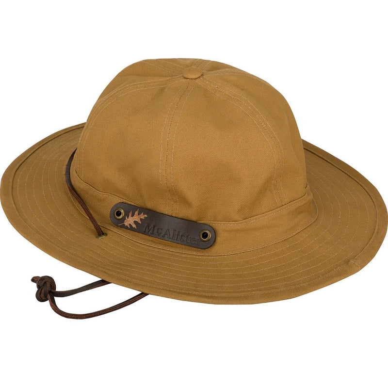 Load image into Gallery viewer, Drake McAlister Waterfowler&#39;s Hat in the color tan.
