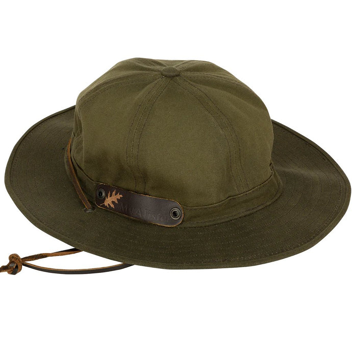 Drake McAlister Waterfowler's Hat in the color olive.