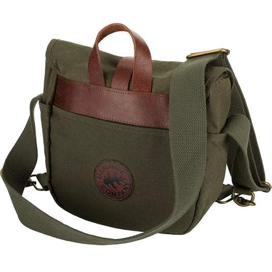 Back view of the Drake McAlister Wingshot Ditty Bag  in the color Olive.