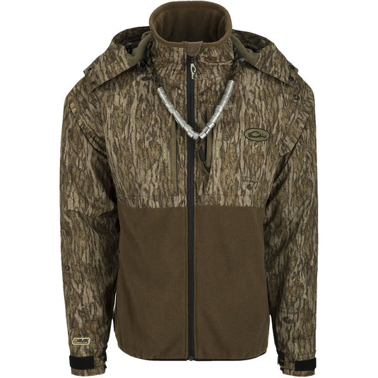 Drake MST Guardian Eqwader Flex Fleece Full Zip Jacket w/ Hood Mens Jackets- Fort Thompson