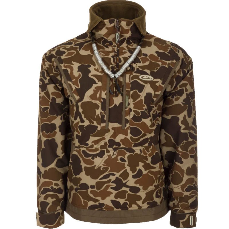 Load image into Gallery viewer, Drake MST Waterfowl Fleece-Lined 1/4 Zip Jacket 2.0 Mens Jackets- Fort Thompson
