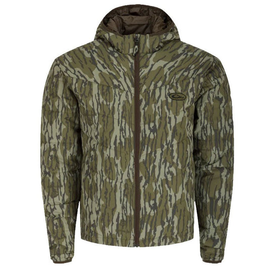 Drake MST Waterfowl Pursuit Synthetic Full Zip Jacket With Hood Mens Jackets- Fort Thompson