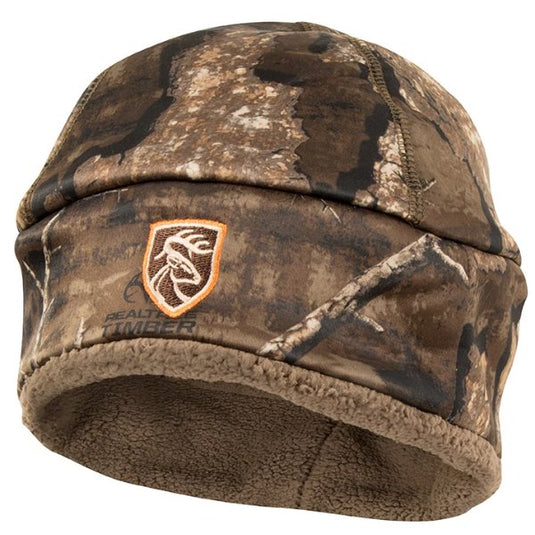 Drake Non-Typical Silencer Sherpa Fleece Beanie with Agion Active XL Mens Hats- Fort Thompson