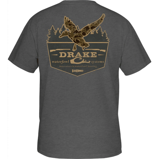 Drake Old School In Flight T-Shirt Short Sleeve - Fort Thompson