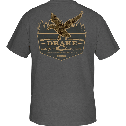 Drake Old School In Flight T-Shirt Short Sleeve - Fort Thompson